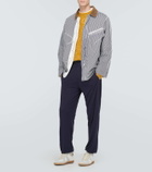 Ranra Galli striped cotton jacket