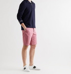 MR P. - Garment-Dyed Cotton-Twill Bermuda Shorts - Pink