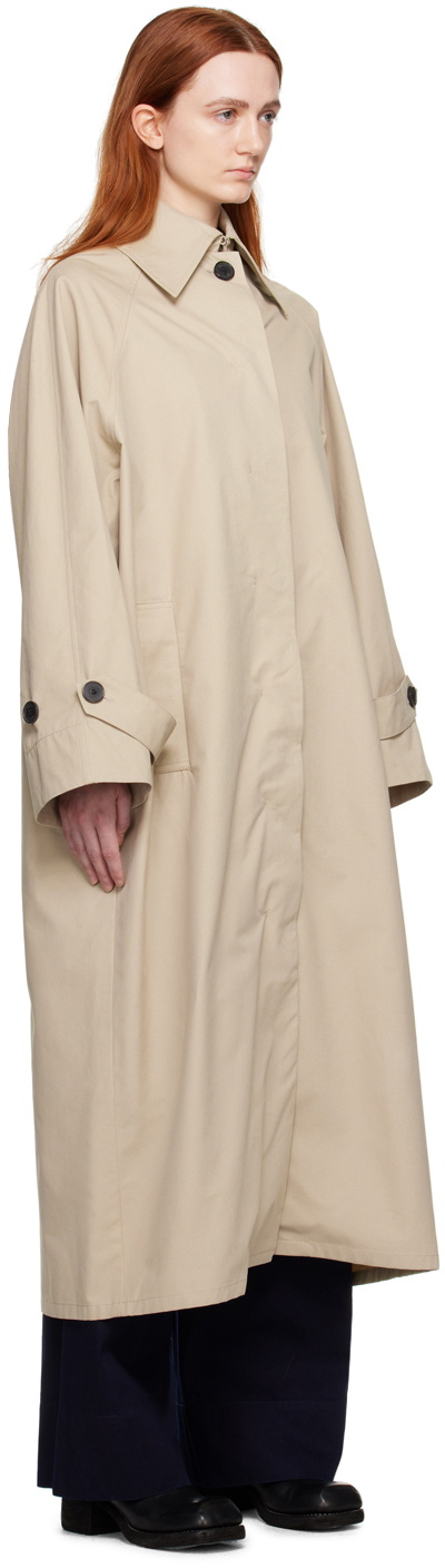 Mark Kenly Domino Tan Beige Caro Trench Coat Mark Kenly Domino Tan Beige Caro Trench Coat