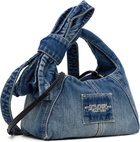 Marc Jacobs Blue 'The Bow Denim Mini Sack' Bag