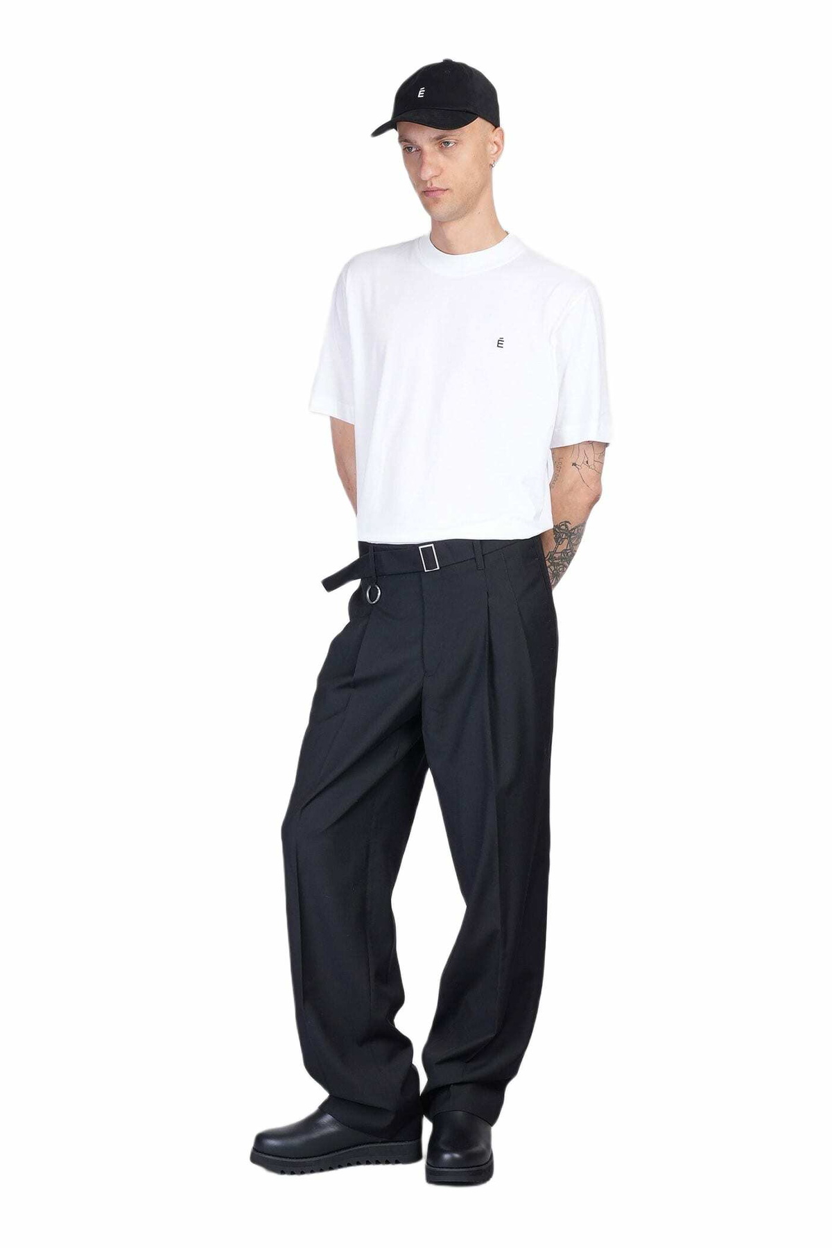 Études T-shirt In White Cotton