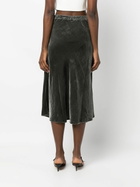 GOLDHAWK - Velvet Long Skirt