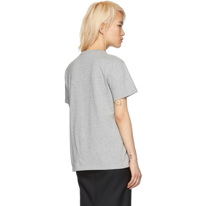 Burberry Grey Rainbow Logo T-Shirt Burberry