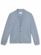 Mr P. - Cotton-Jersey Cardigan - Blue