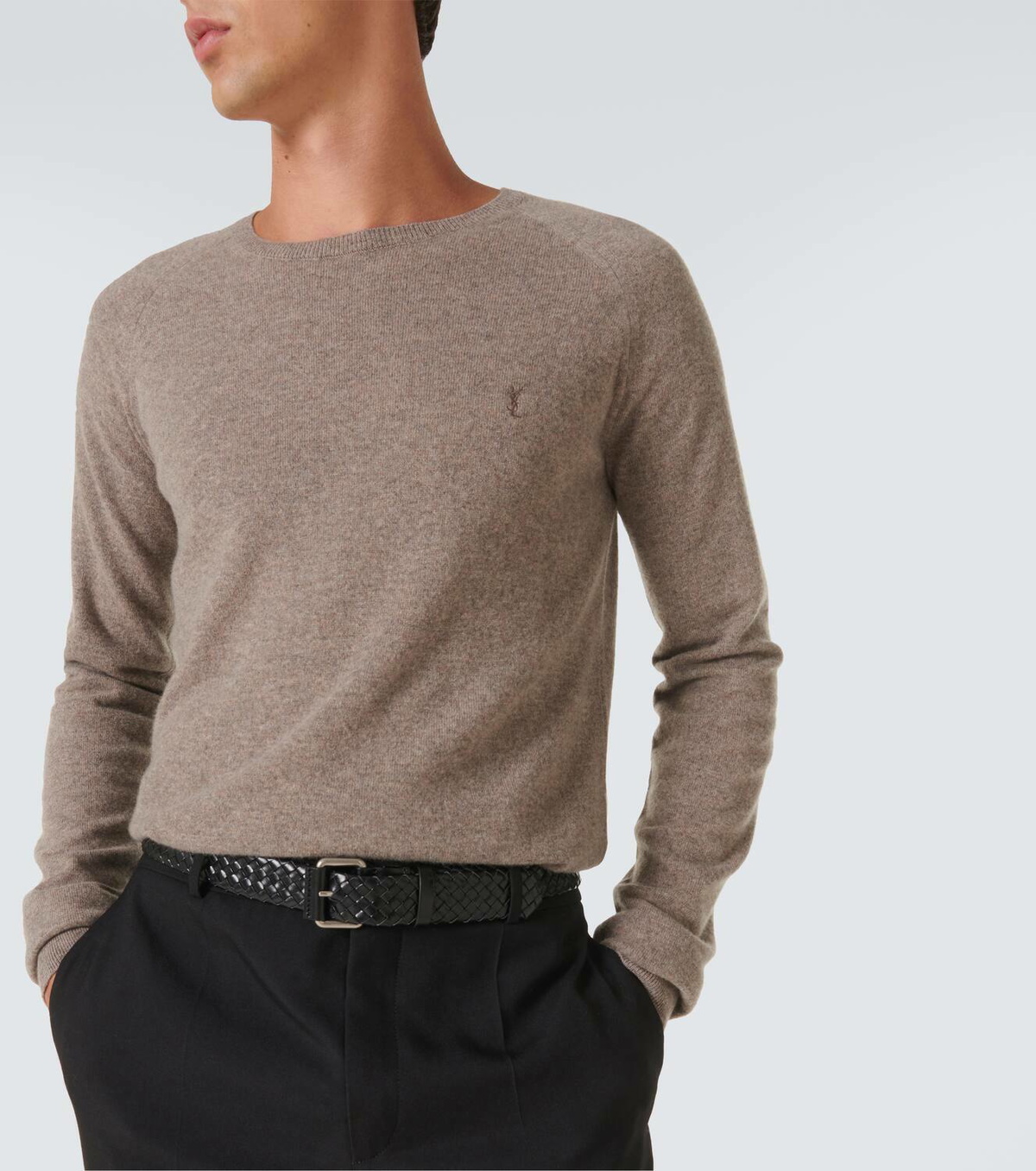 Saint Laurent Cassandre cashmere sweater