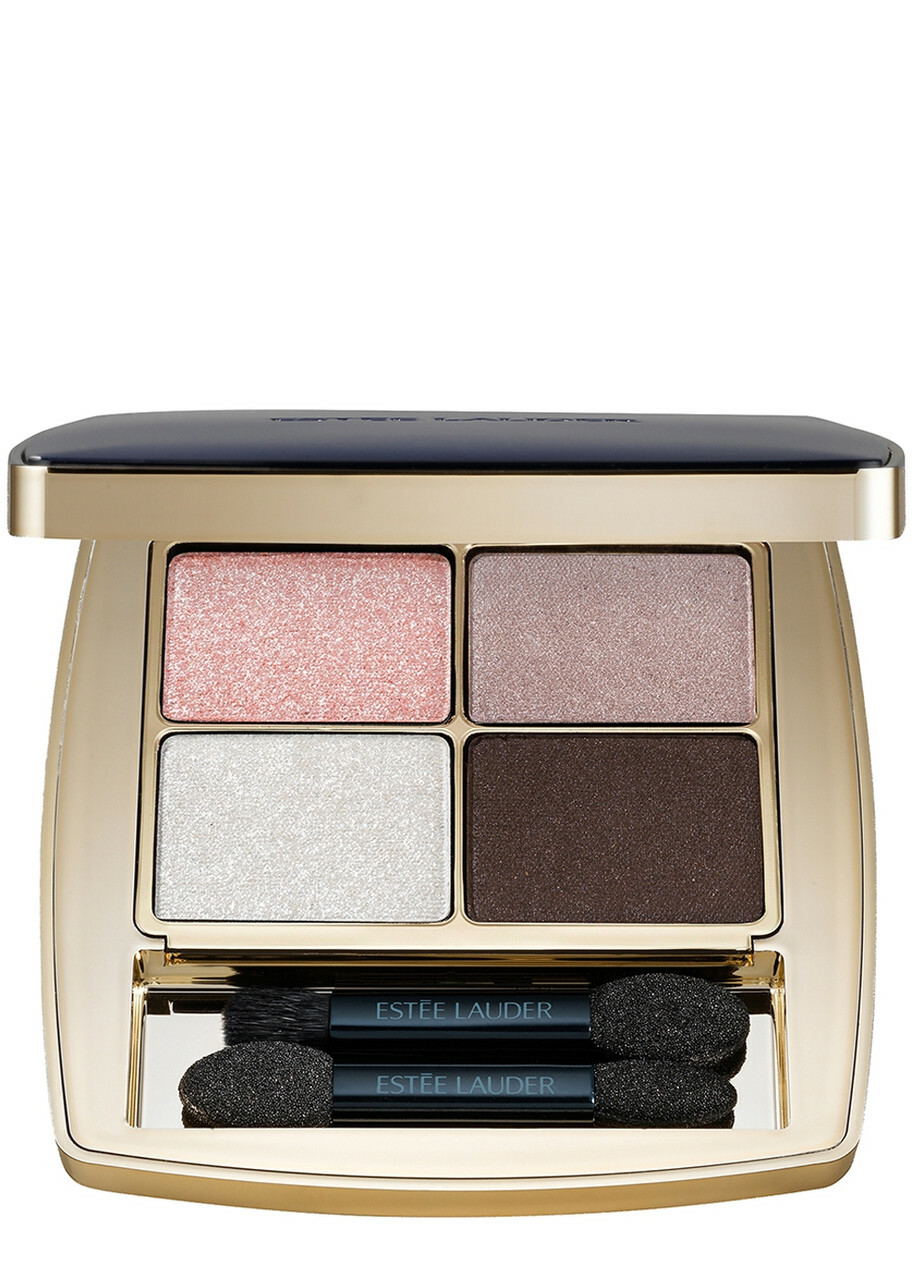Estée Lauder Pure Color Envy Luxe Eyeshadow Quad - Rose & Shine, Eyeshadow Palette, Satin