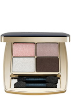 Estée Lauder Pure Color Envy Luxe Eyeshadow Quad - Rose & Shine, Eyeshadow Palette, Satin
