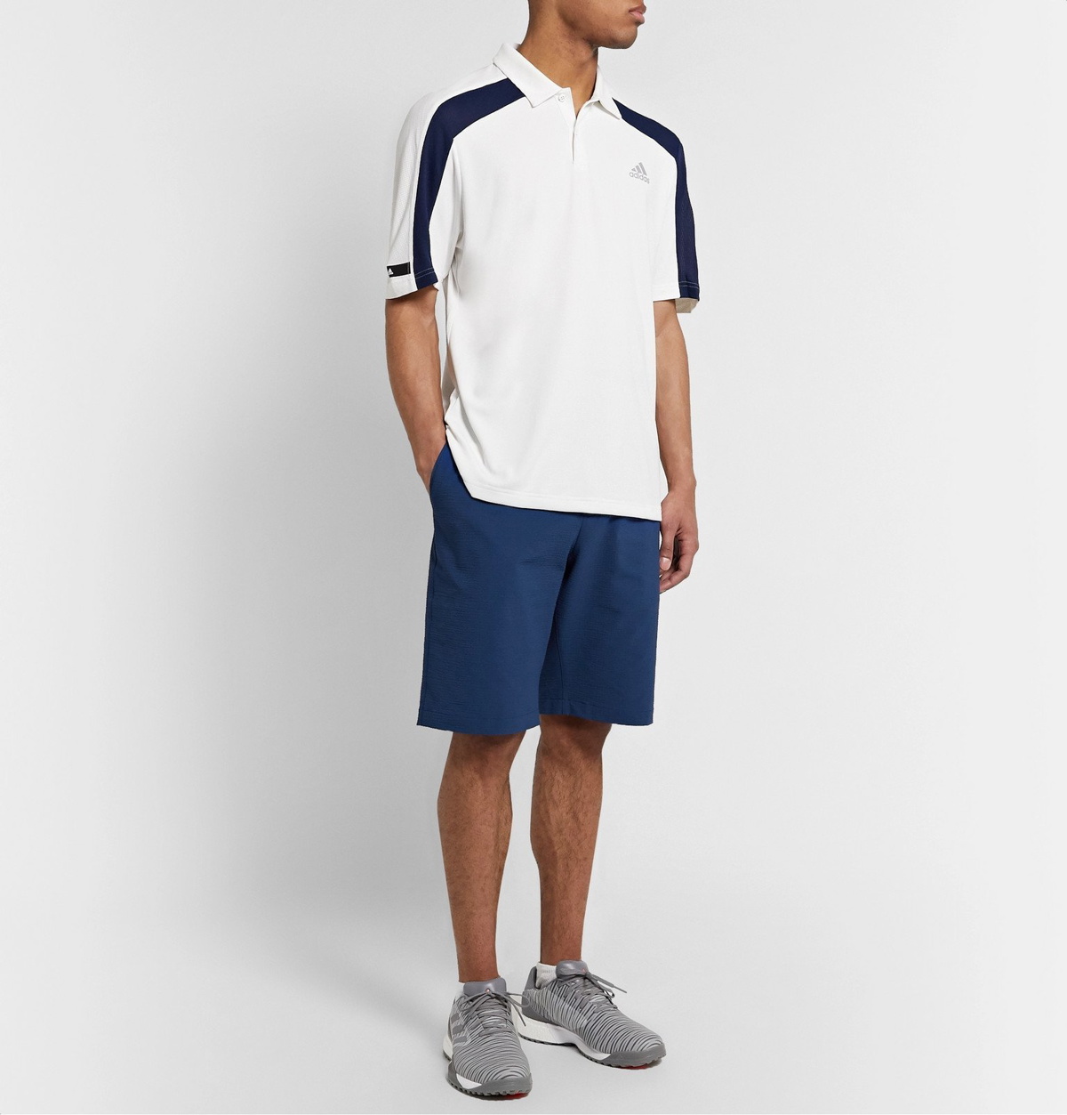 Adidas slim shop fit golf shorts