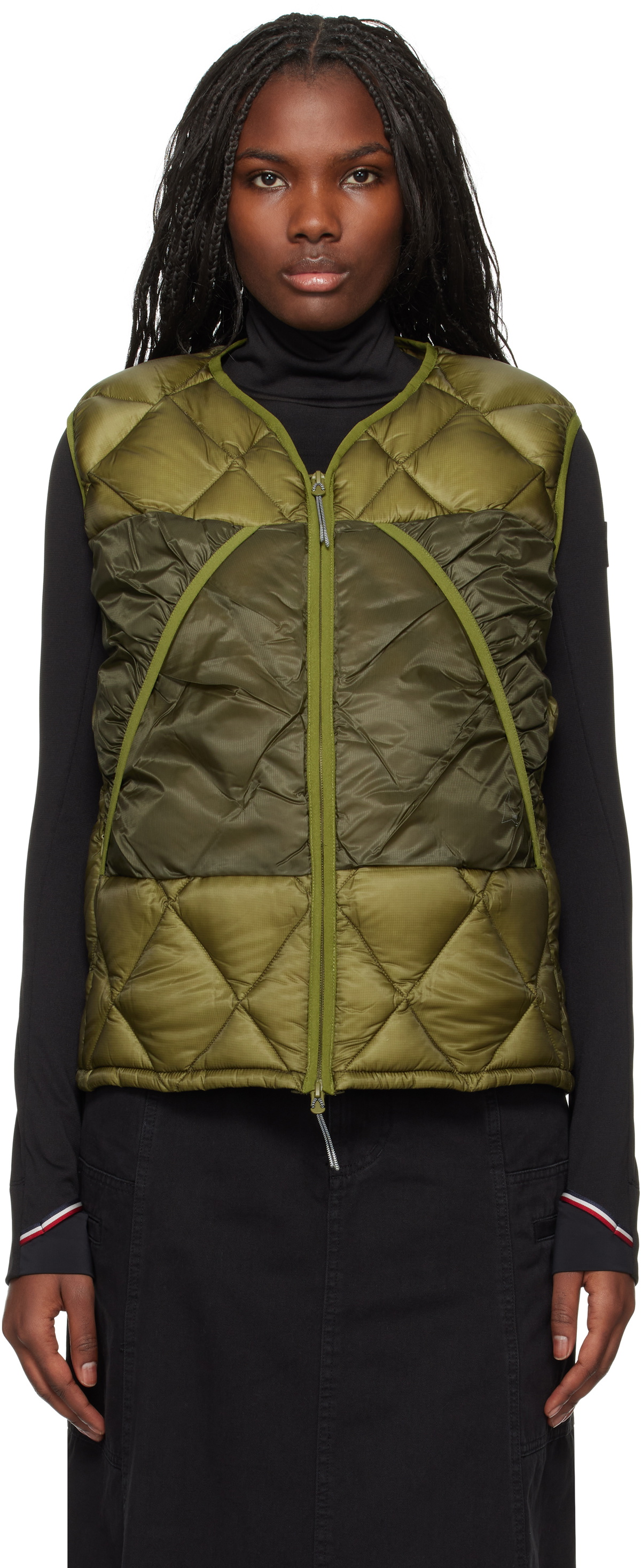 ROA Khaki Light Down Vest