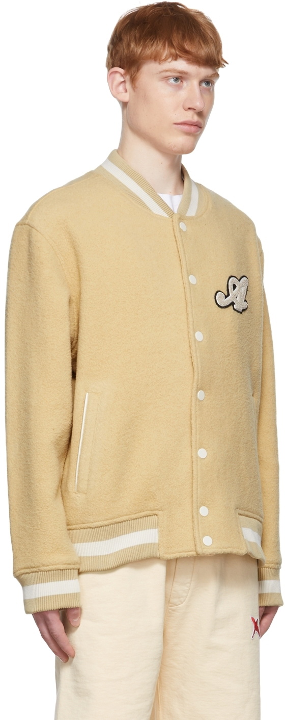 Axel Arigato Beige Off Court Bomber Jacket Axel Arigato