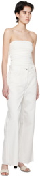 TOVE Off-White Fran Bodysuit