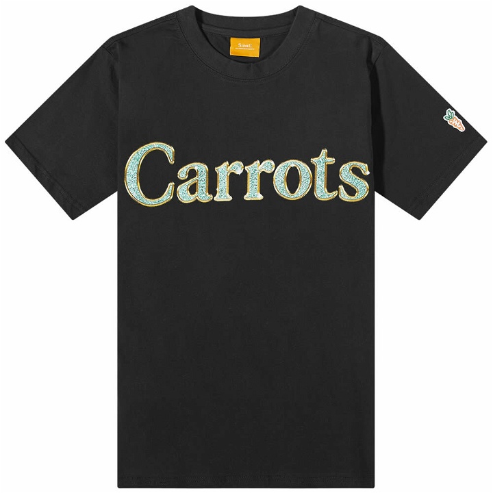 Photo: Carrots by Anwar Carrots Men's VVS Wordmark T-Shirt in Black