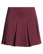 Jijil Womens Mini skirt Burgundy