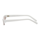NOR White and Pink Luna Sunglasses