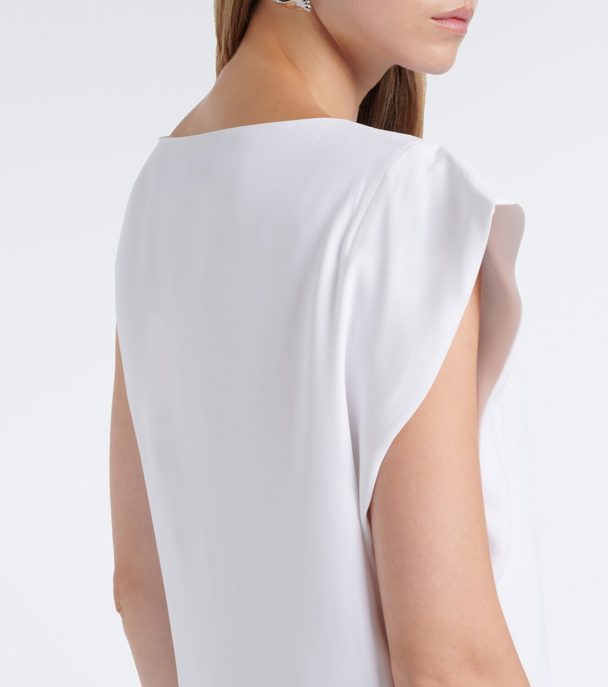 Jacquemus Drapée jersey maxi dress
