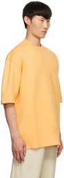 Peter Do Yellow Viscose T-Shirt