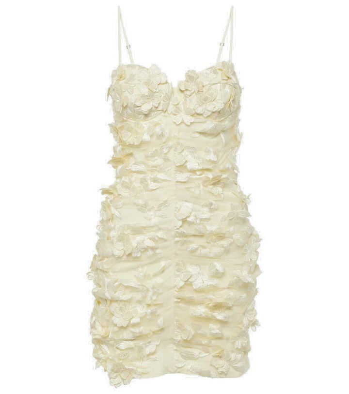 Photo: Rotate Bridal Flora embroidered minidress