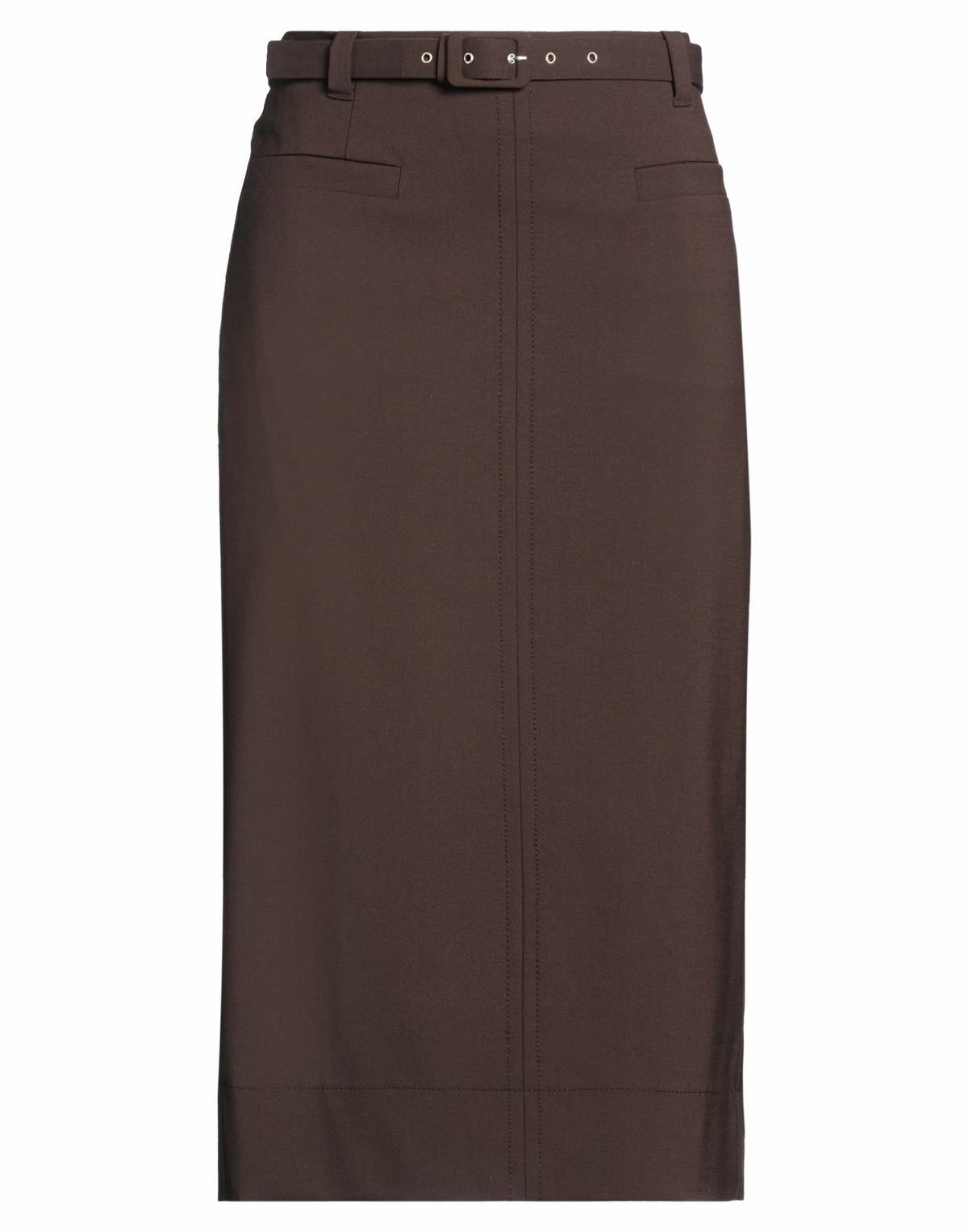 Incotex By Slowear Womens Midi skirt Dark in Brown