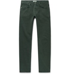 Incotex - Slim-Fit Stretch-Denim Jeans - Dark green