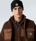 Moncler Archivio ribbed-knit cotton beanie