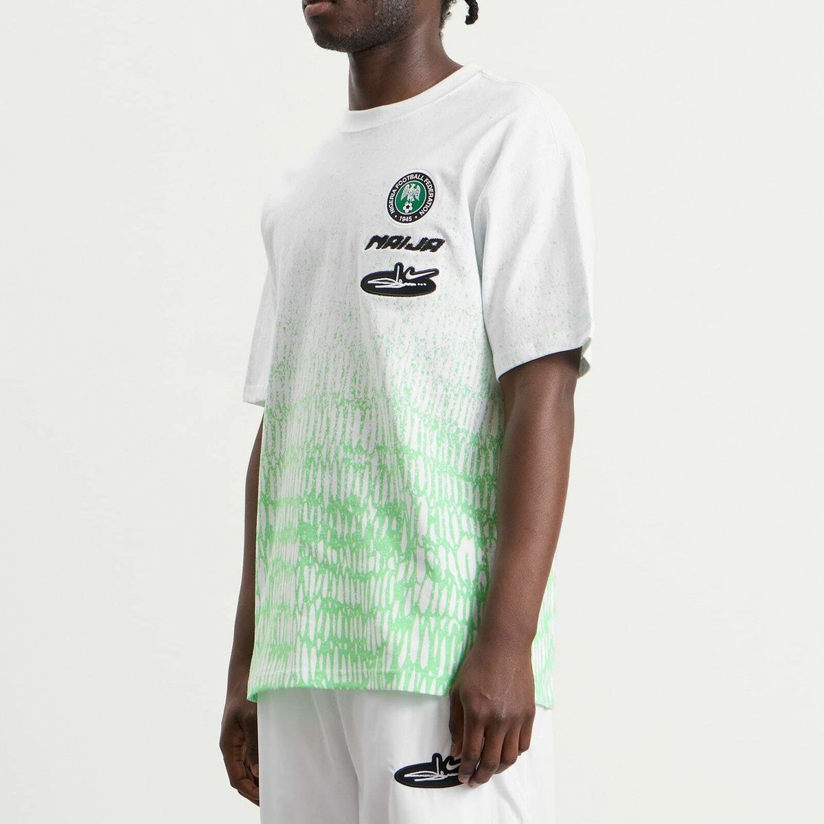 Nike Men's x Slawn Nigeria T-Shirt in White