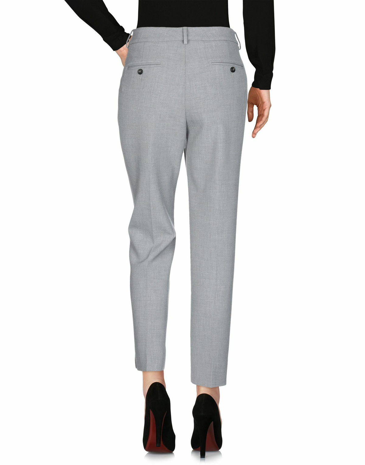 Peserico Icon 4718 Womens Pants in Grey