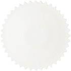 Fazeek White Zigzag Platter