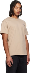 Givenchy Beige 'GIVENCHY Paris' Gros Grain T-shirt