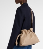Loewe Flamenco Medium leather clutch