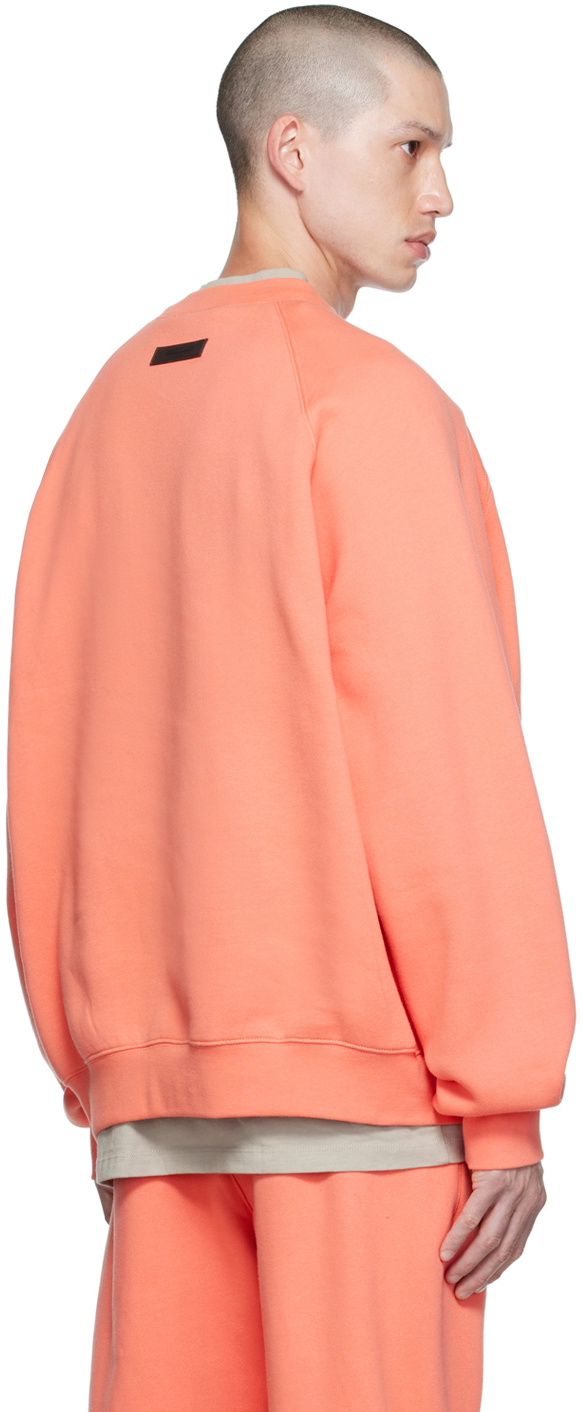 Essentials Pink Crewneck Sweatshirt