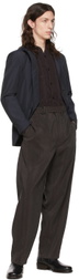 Ring Jacket Navy Wool Blazer