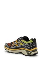 Salomon XT-6 Panelled Degradé Mesh Sneakers Green