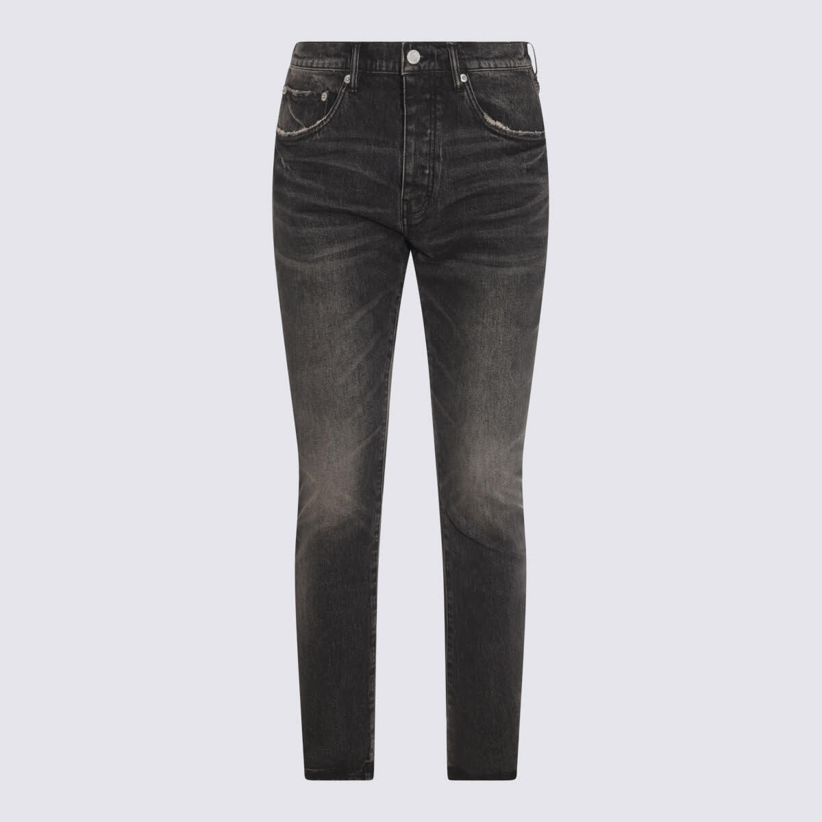Purple Brand Dark Grey Skinny Tinted Jeans
