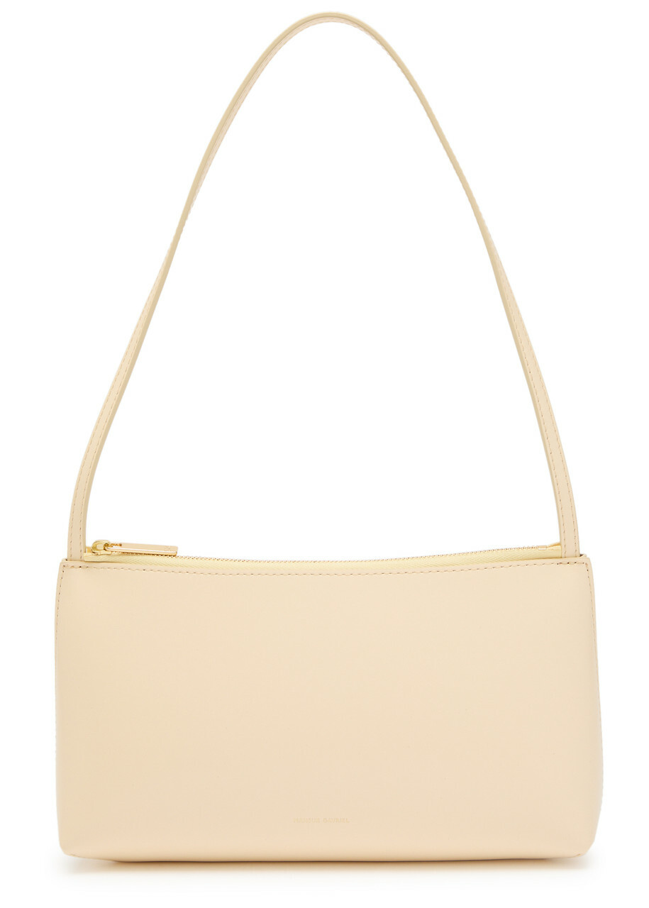 Mansur Gavriel Gaia Smoothed Leather Shoulder bag - Yellow - One Size