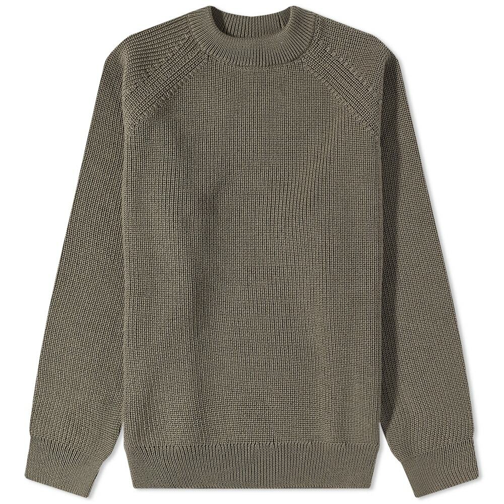 Arpenteur Men s Plano Crew Knit in Warm Grey Arpenteur