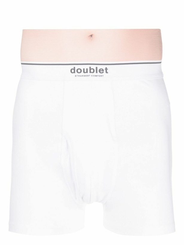 Photo: DOUBLET - Logo Cotton Boxer