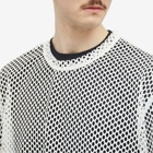 Comme des Garçons Homme Plus Men's Poly Mesh T-Shirt in Off White