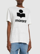 MARANT ETOILE Zewel Printed Linen T-shirt