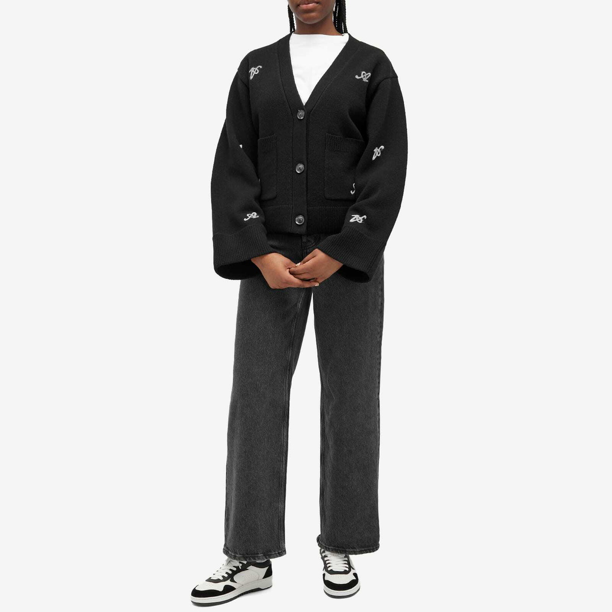Axel Arigato Women's Archive Signature A Cardigan in Black
