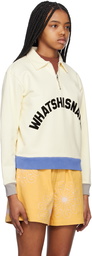 Bode Off-White 'Whatshisname' Sweatshirt