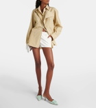Manolo Blahnik Maysale 50 suede mules