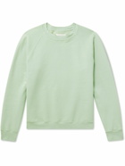 Les Tien - Garment-Dyed Cotton-Jersey Sweatshirt - Green