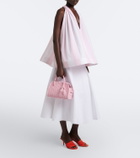 Jacquemus Turismo Small raffia-effect bowling bag