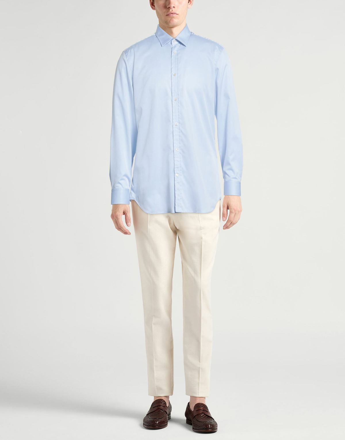 Dunhill Mens Shirt in Sky blue