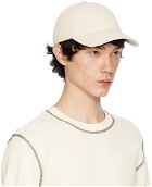 WOOD WOOD Off-White Low Profile Cap