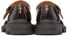 Maison Margiela Brown Mary-Jane Loafers