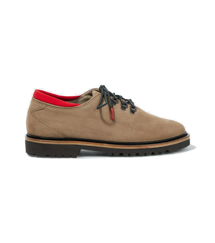 Photo: Kiton Suede lace-up shoes