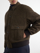 Valstar - Colin Virgin Wool Bomber Jacket - Brown