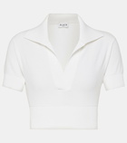 Alaïa Cropped polo shirt