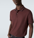 Loro Piana Brentwood cotton-blend piqué polo shirt